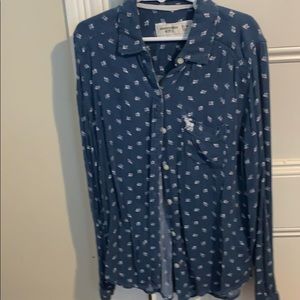 Abercrombie kids button down